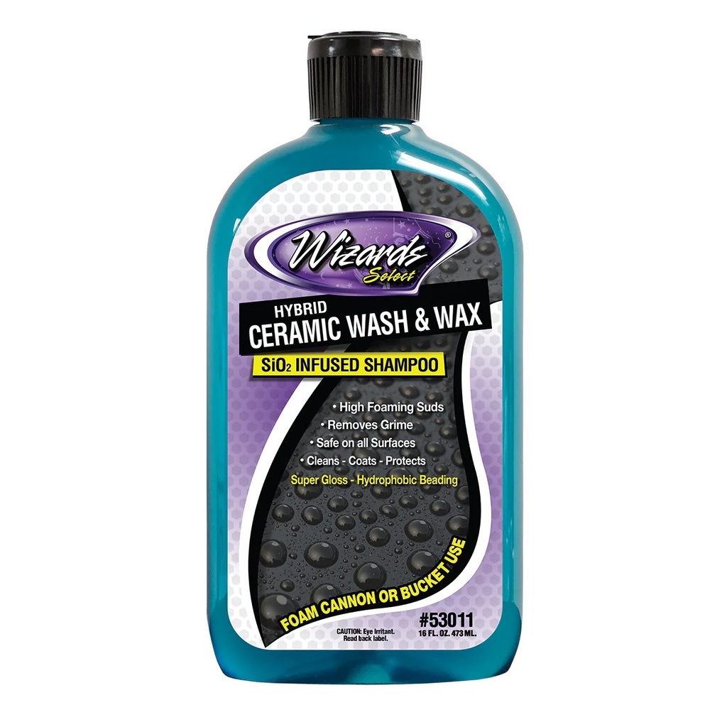 [WIZ53011] Wizards Products - Ceramic Wash And Wax 16 Ounce