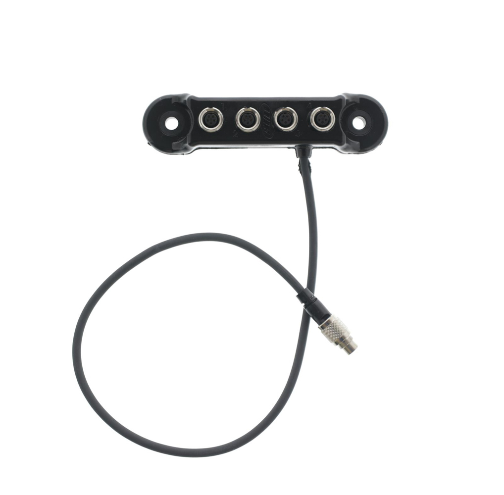 Aim Sports - Data Hub 4 Way 5-Pin w/ .4m Cable