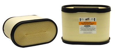 [WIX49886] Wix Racing Filters - Corrugated Air Filter