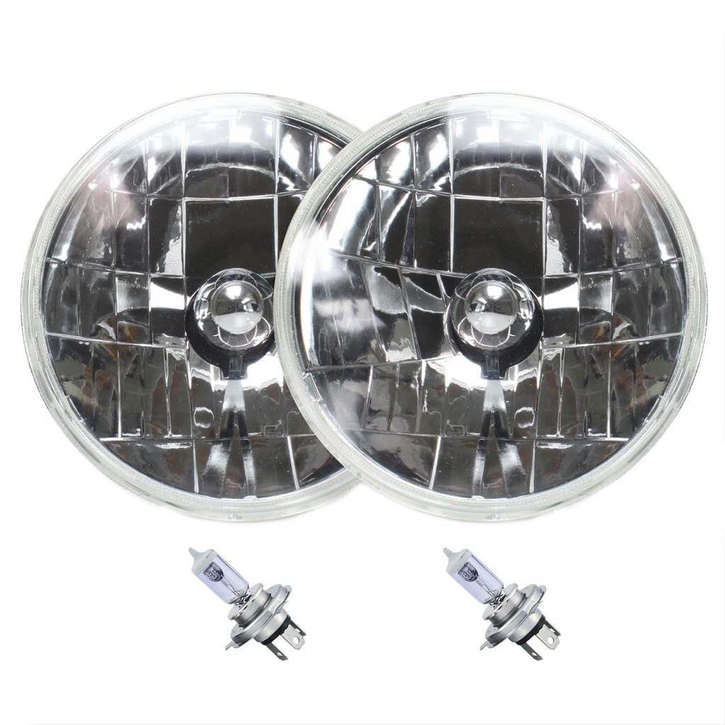 Auto-Loc - Snake-Eye 7 Inch Halogen Lens Assembly With H4