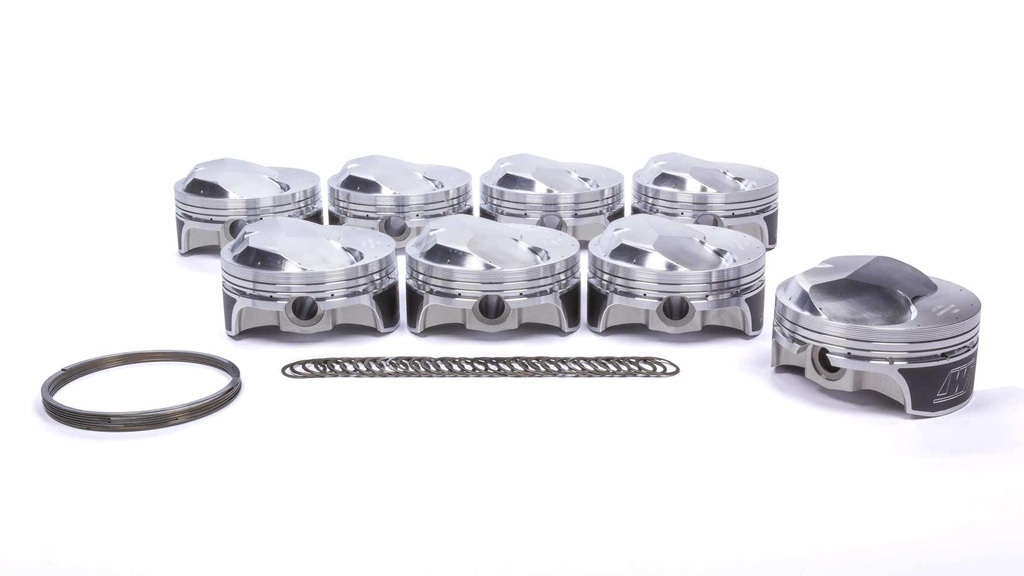 [WISK0006B100] Wiseco - BBC Q16 Dome Piston Set 4.600 Bore +42cc