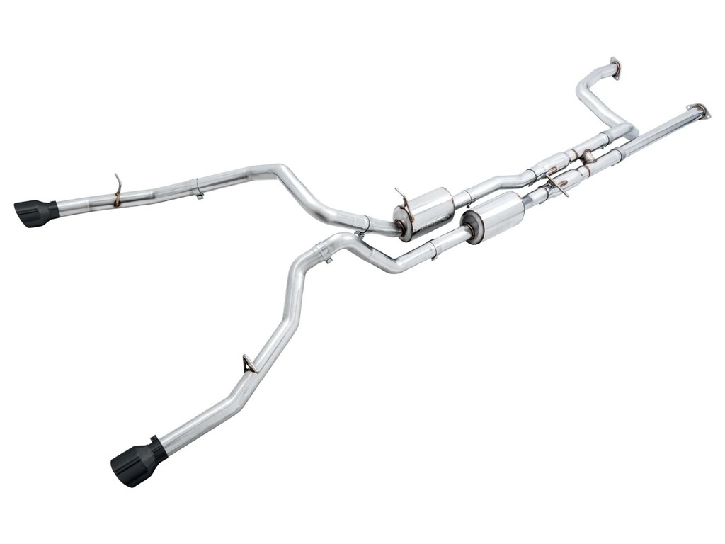 Awe Tuning - 21-24 Ram TRX Exhaust Black Tips