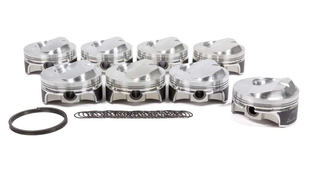 Wiseco - Bbc Quick-16 Piston Set 4.600 Bore +48.7Cc Dome