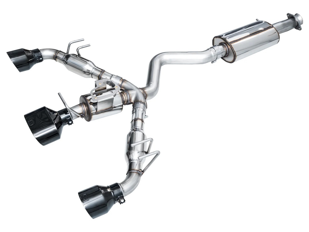 Awe Tuning - 23+ Corolla Exhaust Triple Outlet Black Tips