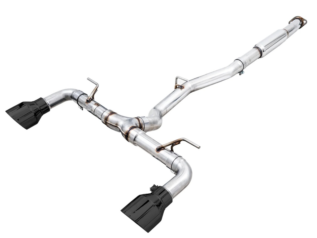 Awe Tuning - Brz Gr86 Fr-S Exhaust Dual Outlet Black Tips