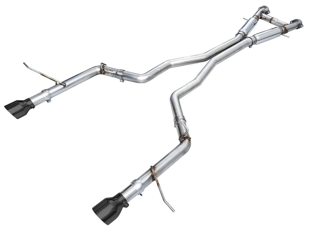 Awe Tuning - Wd Durango 6.2 6.4 Exh Dual Outlet Black Tips