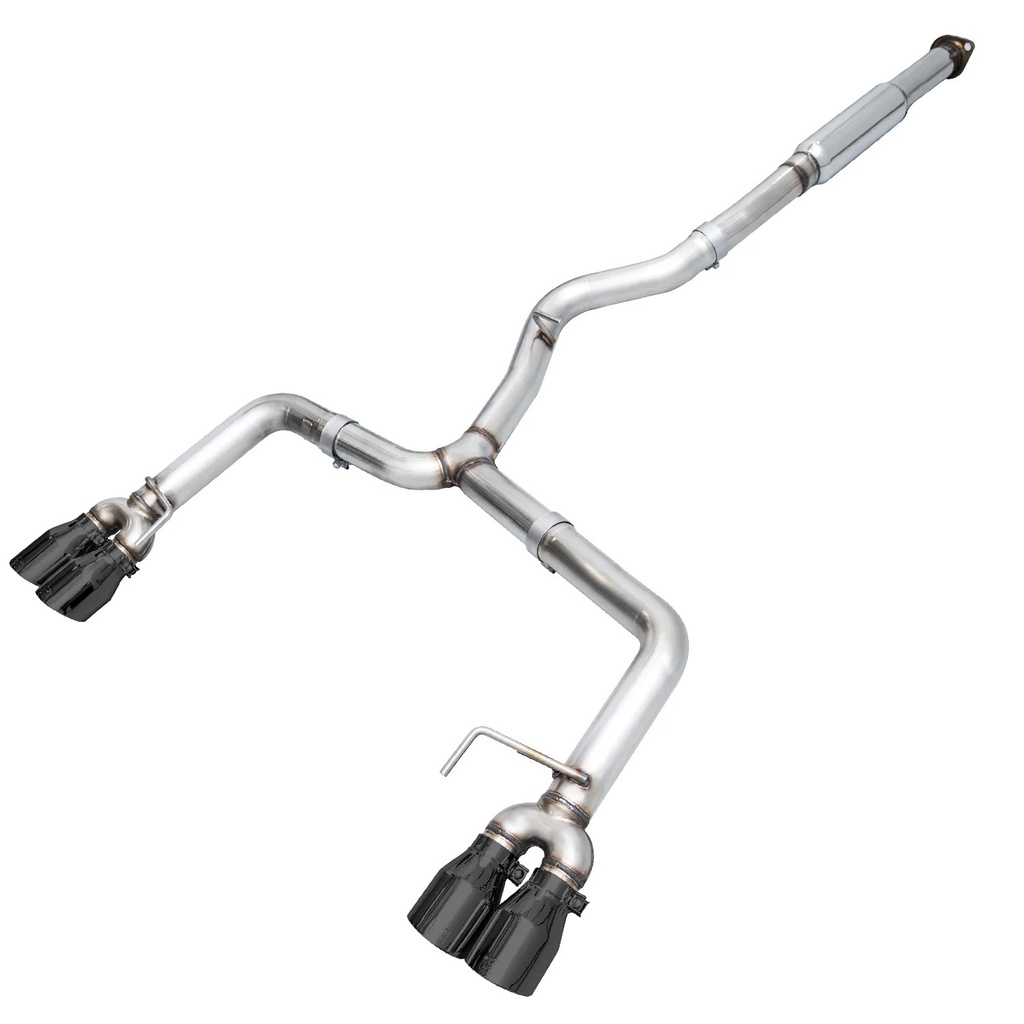 Awe Tuning - Subaru Wrx Sti Exhaust Quad Black Tips