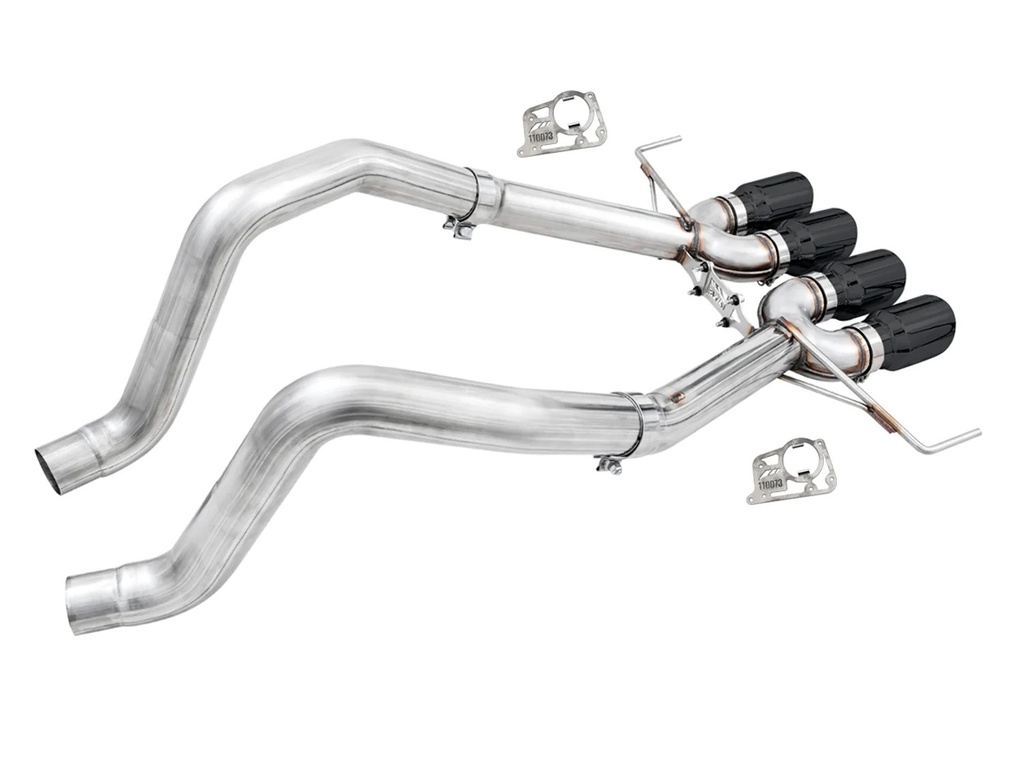 Awe Tuning - C7 Corvette Exhaust Quad Black Tips