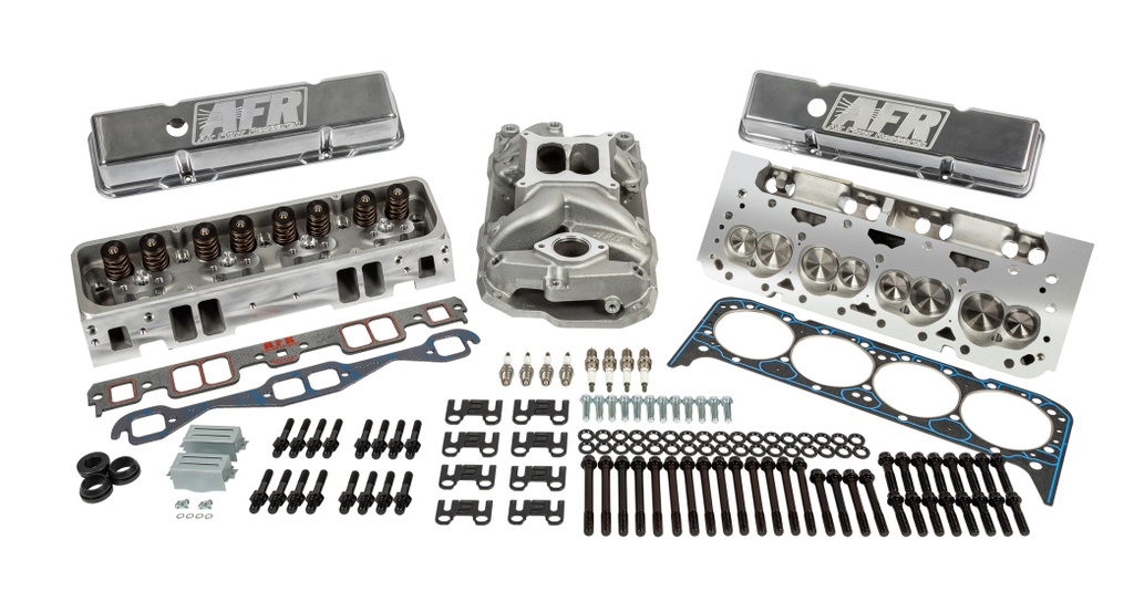 Air Flow Research - SBC Enforcer Top End Kit S/P Heads