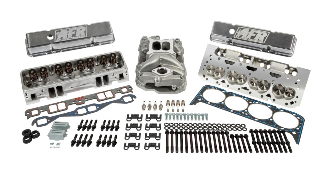 Air Flow Research - SBC Enforcer Top End Kit A/P Heads