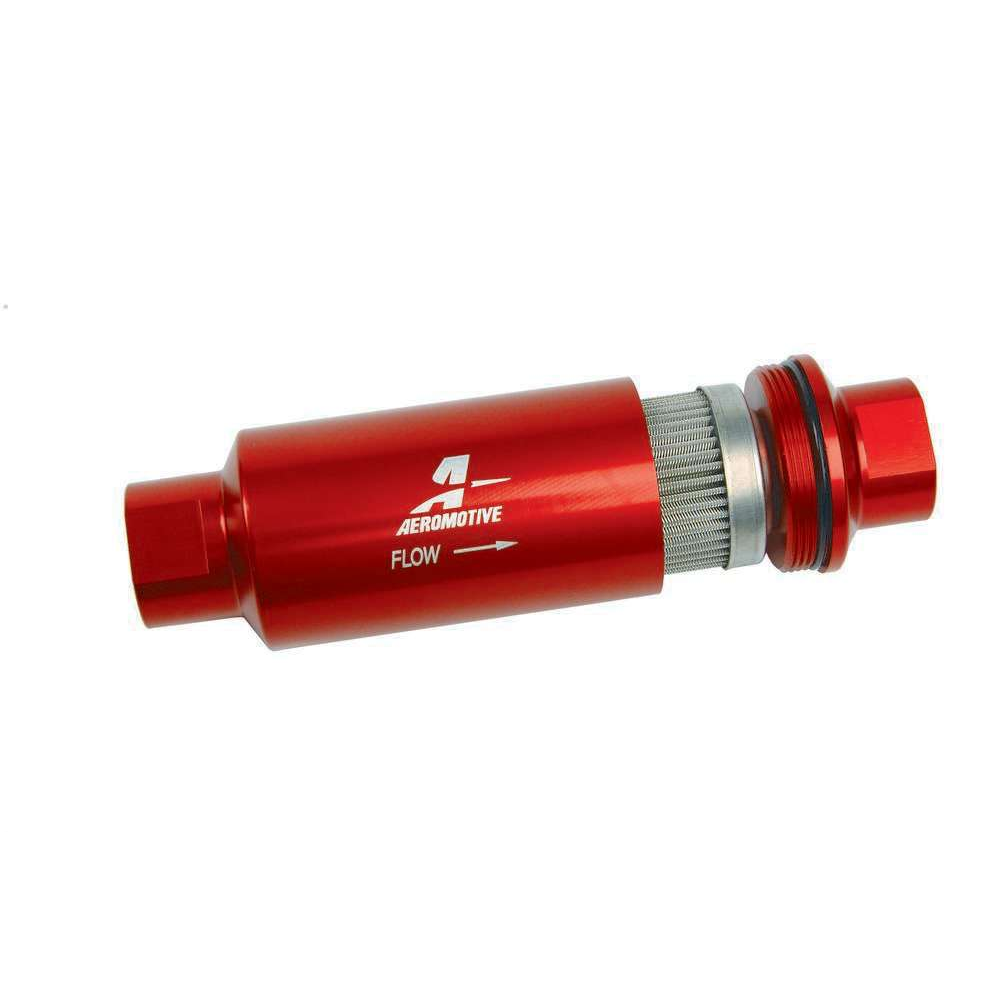 [AFS12304] Aeromotive-Fuel Filter W/100-Micron S/s Element