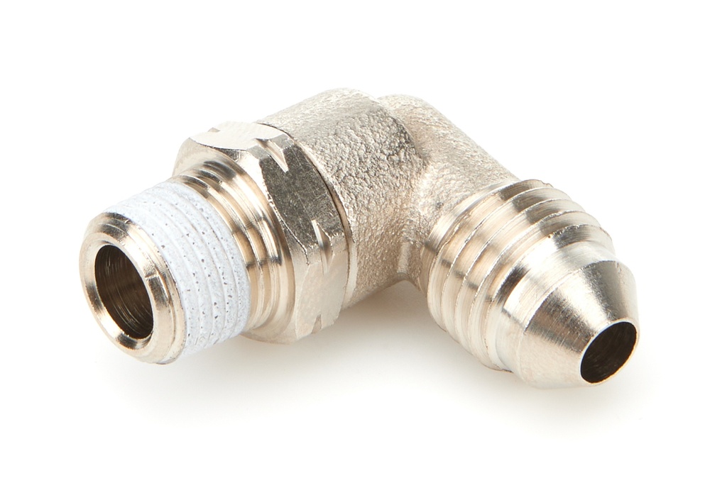 Air Lift - Fitting Elbow Swivel 1/8in Mnpt X 4an M
