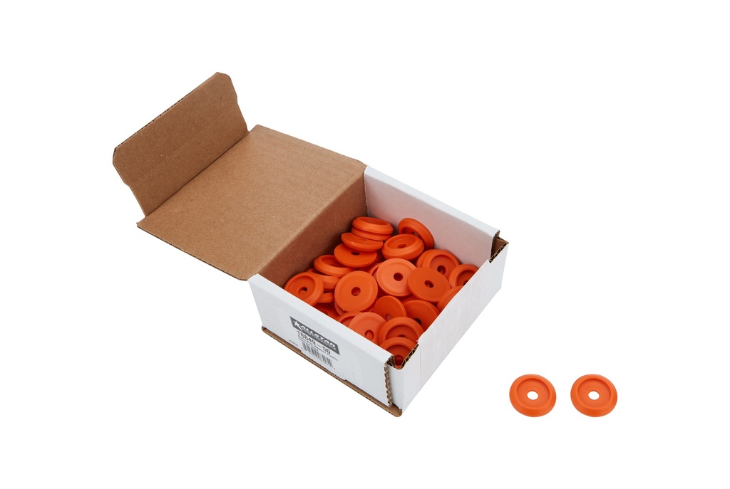 Allstar Performance - Body Bolt Washer Plastic Orange 50pk