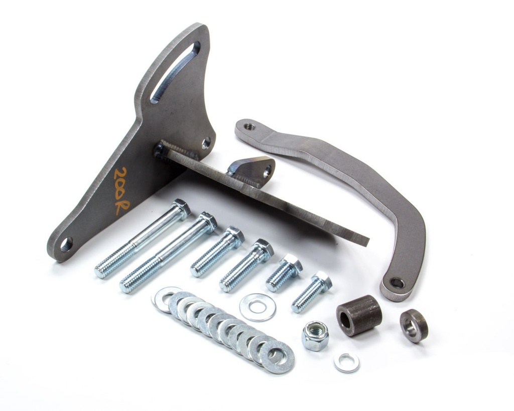 Alan Grove Components - Alt.Bracket SBC Short Pump Pass.Side High Mt.