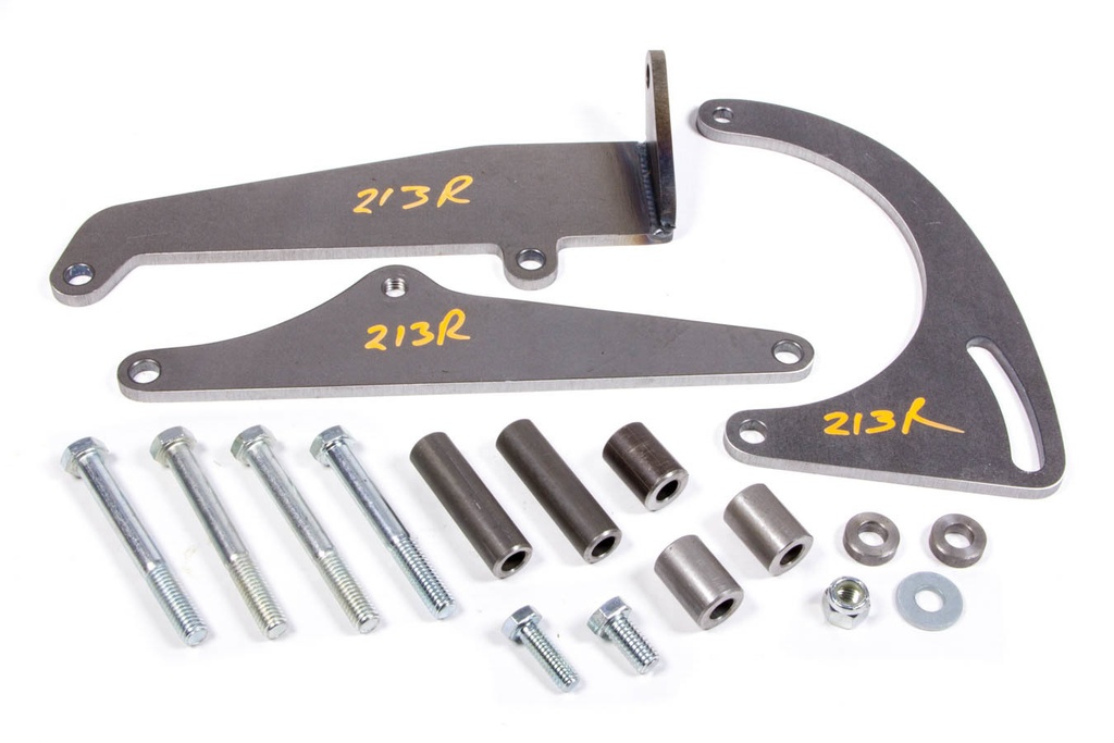 Alan Grove Components - Alt.Bracket SBC Short Pass.Side Low Profile