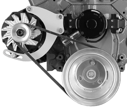 Alan Grove Components - Electric Water Pump Low Mt Alt Bracket