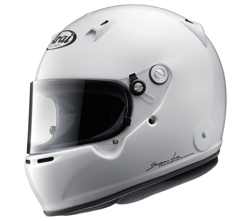Arai Helmet - GP-5W Helmet White M6 Small