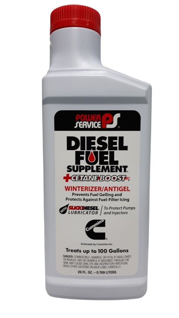 Atp Chemicals & Supplies - Pwr Service Diesel 26oz Additive Arctic Blend