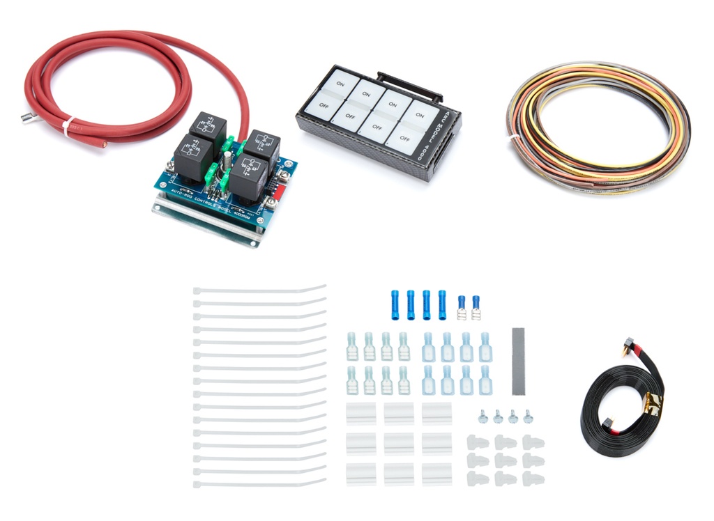 Auto Rod Controls - 4 Switch Overhead Control Module C/F Fin.