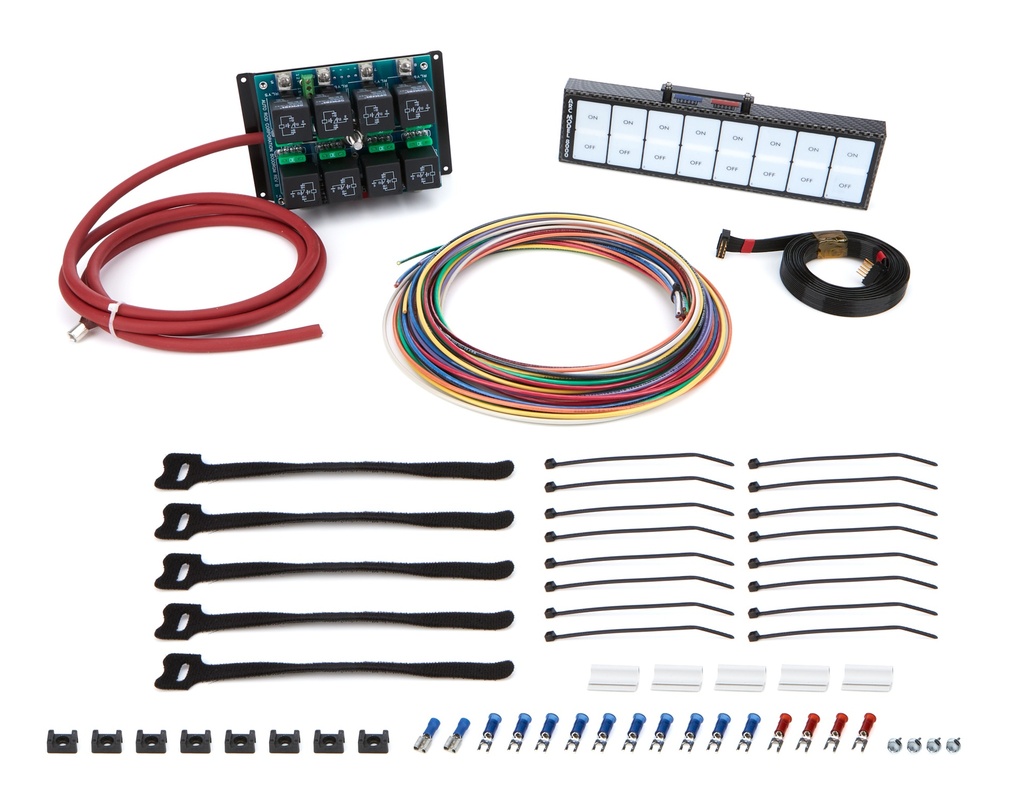 Auto Rod Controls - 8 Switch Overhead Control Module C/F Fin.