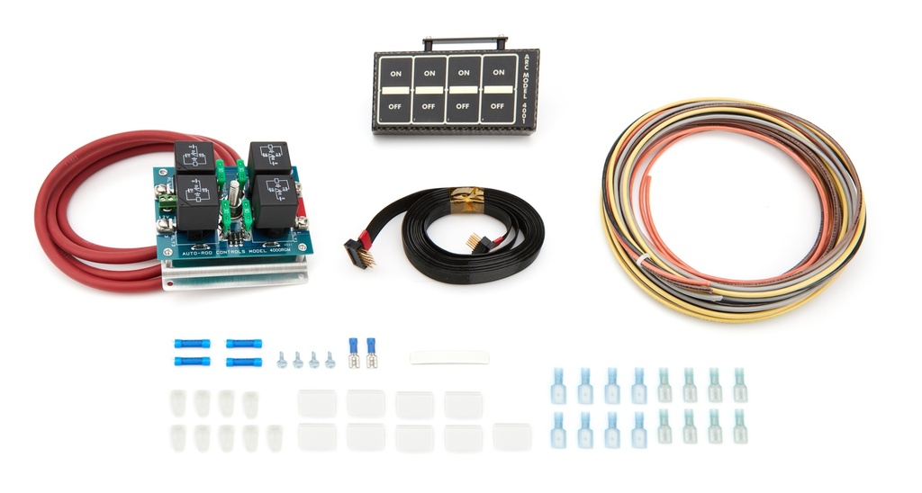 Auto Rod Controls - 4 Switch Overhead Control Module C/F Fin.