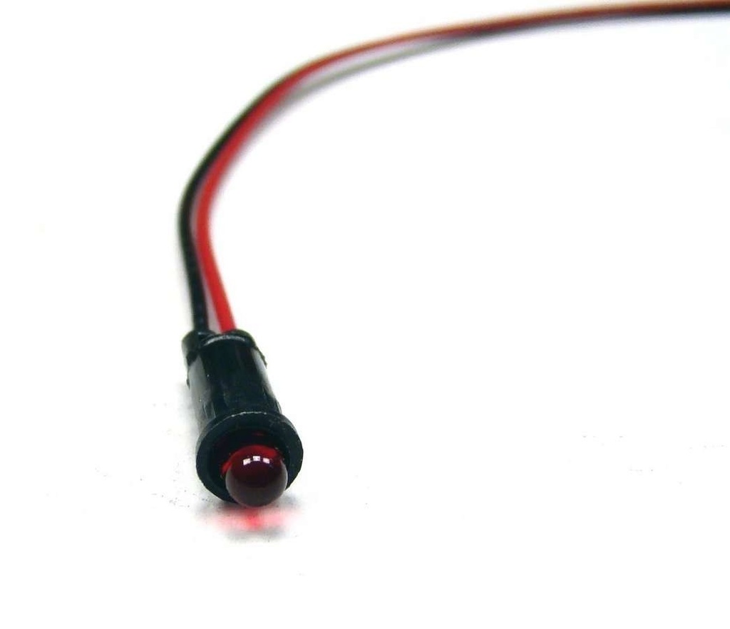American Autowire - Red L.e.d. Light 5/32 Dia