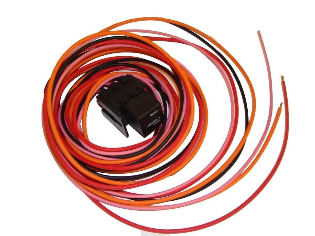 American Autowire - Universal Relay With Mounting Base & Wiring