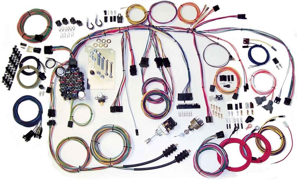 American Autowire - 60-66 Chevy Truck Wiring Harness