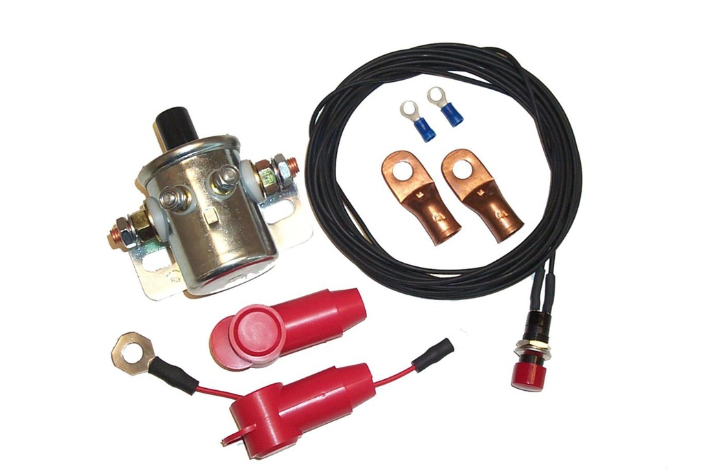 American Autowire - Remote Master Disconnect Push Button