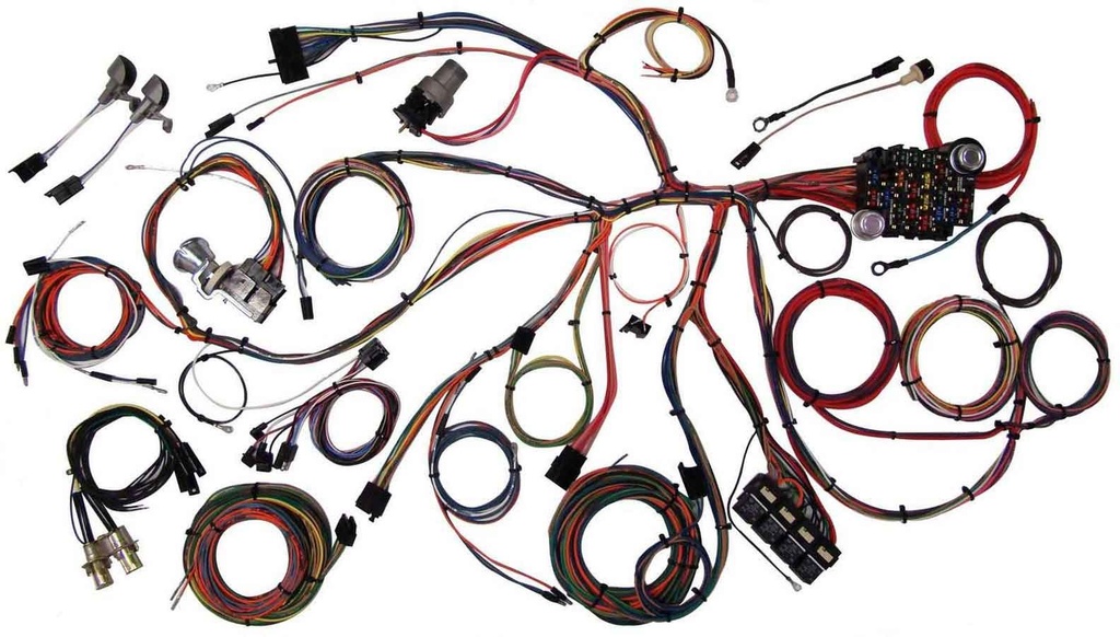 American Autowire - 67-68 Mustang Wiring Harness