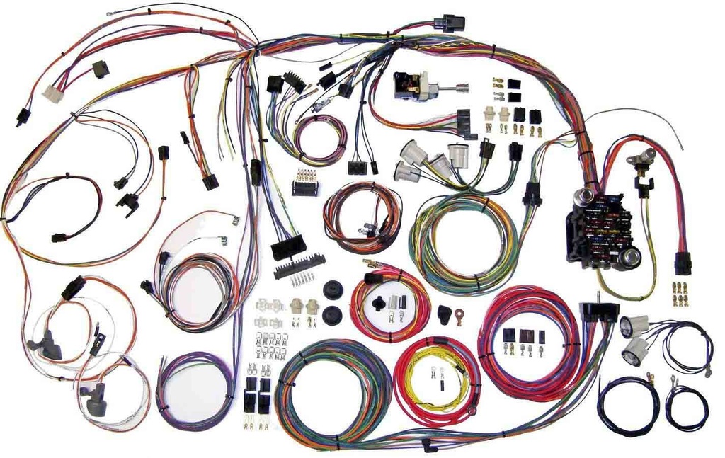 American Autowire - 70-72 Chevelle Wiring Harness