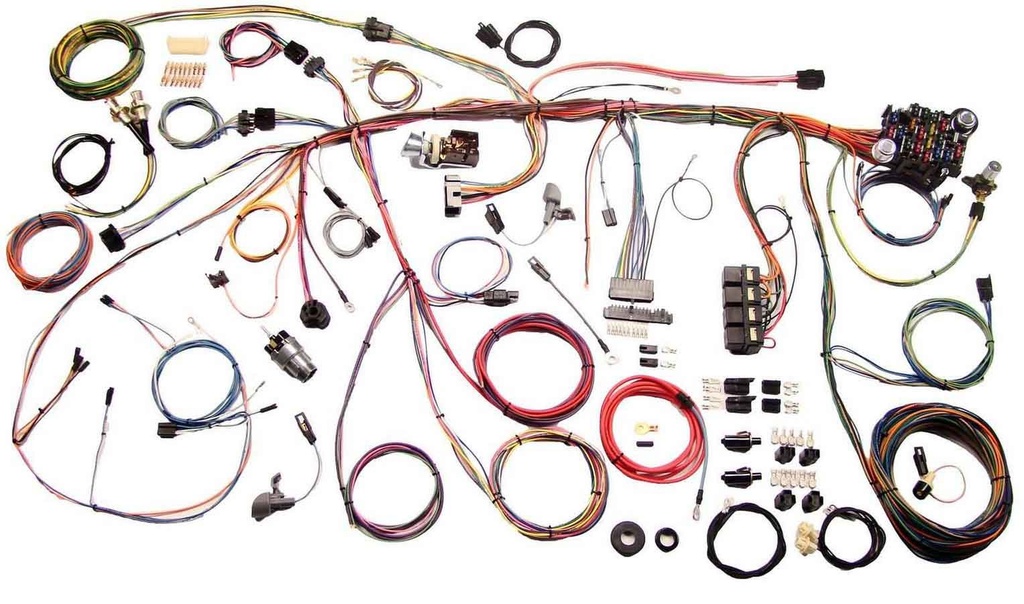 American Autowire - Wiring Harness 69 Mustng