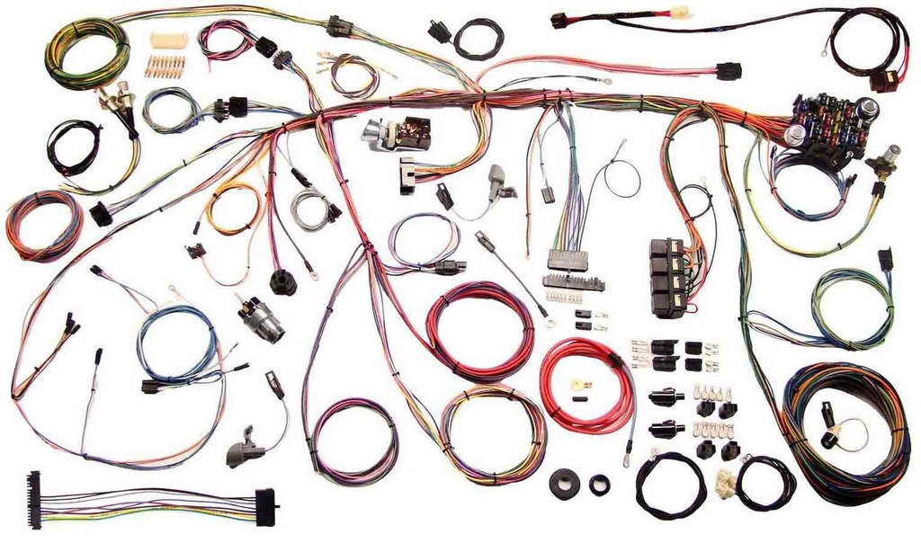 American Autowire - 70 Mustang Wiring Harness
