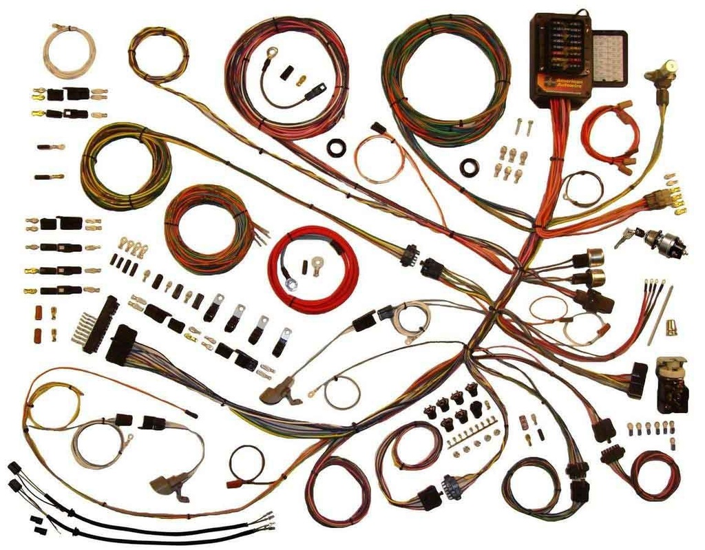 American Autowire - 53-56 Ford P/U Wiring Harness