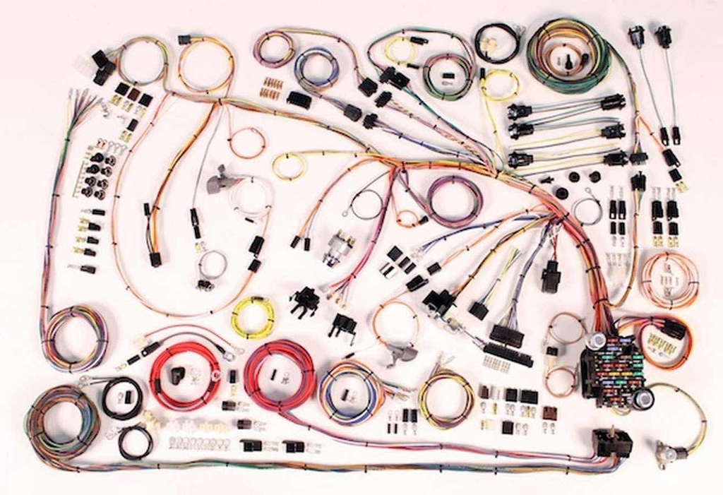 American Autowire - 66-68 Chevy Impala Wiring Kit