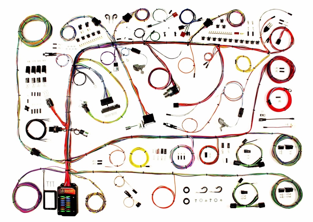 American Autowire - 60-64 Ford Galaxie Classic Update Wiring