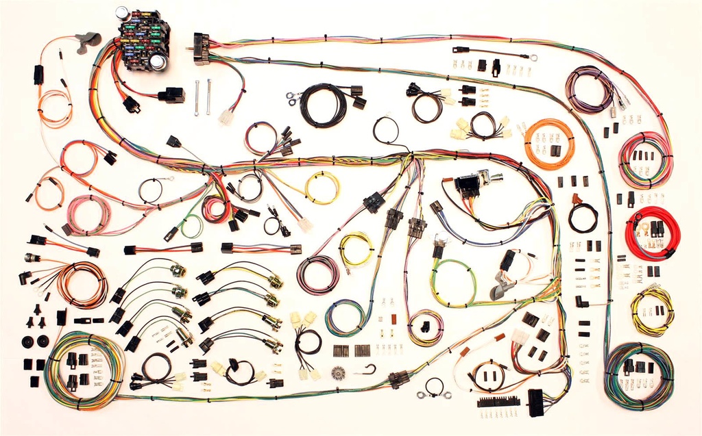 American Autowire - 1967-75 Mopar A-Body Wiring Kit