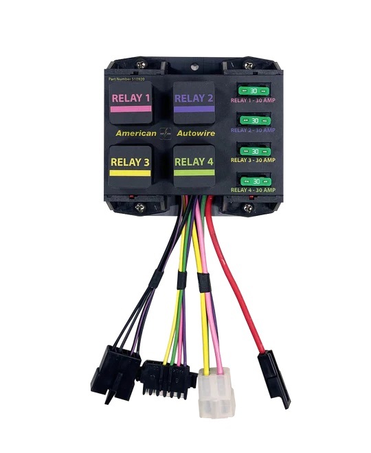 American Autowire - Banked Relay System 4 Relays