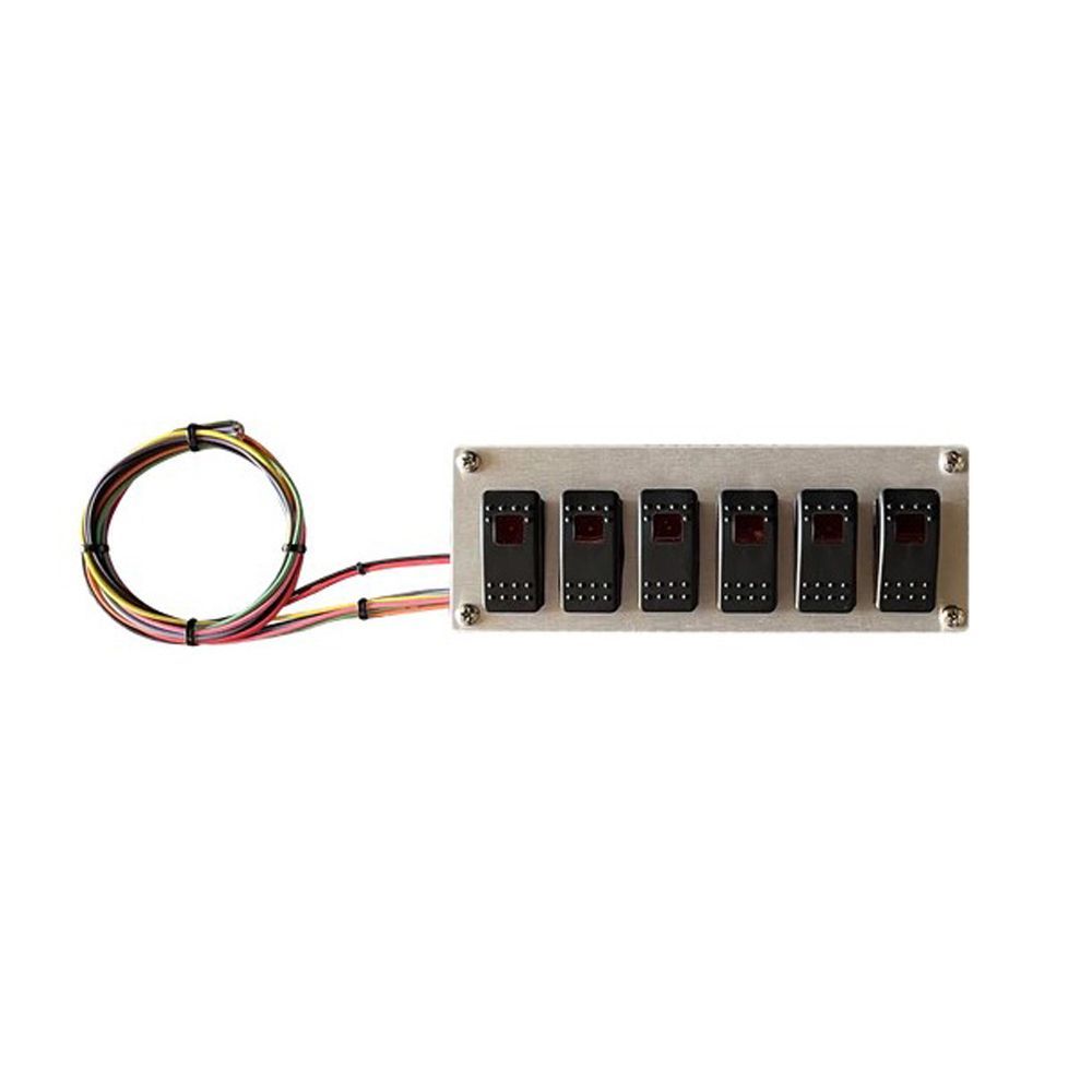 American Autowire - Rocker Switch Panel 6 Switches