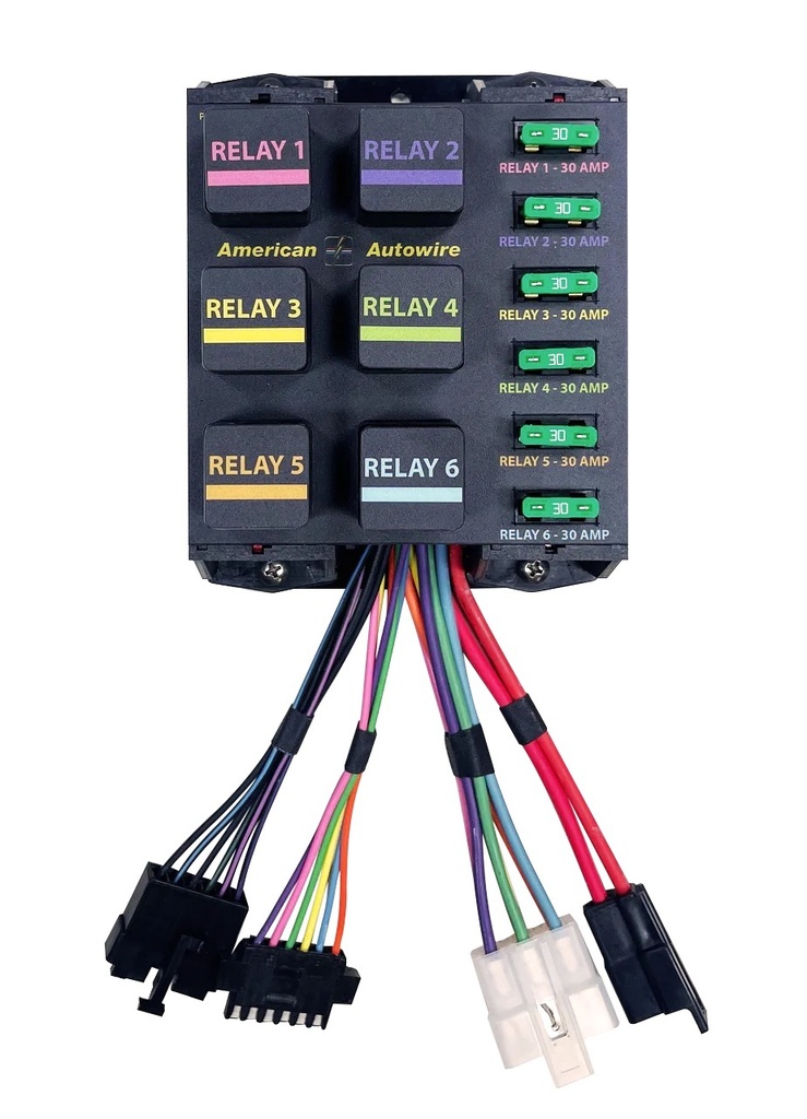 American Autowire - Banked Relay System 6 Relays