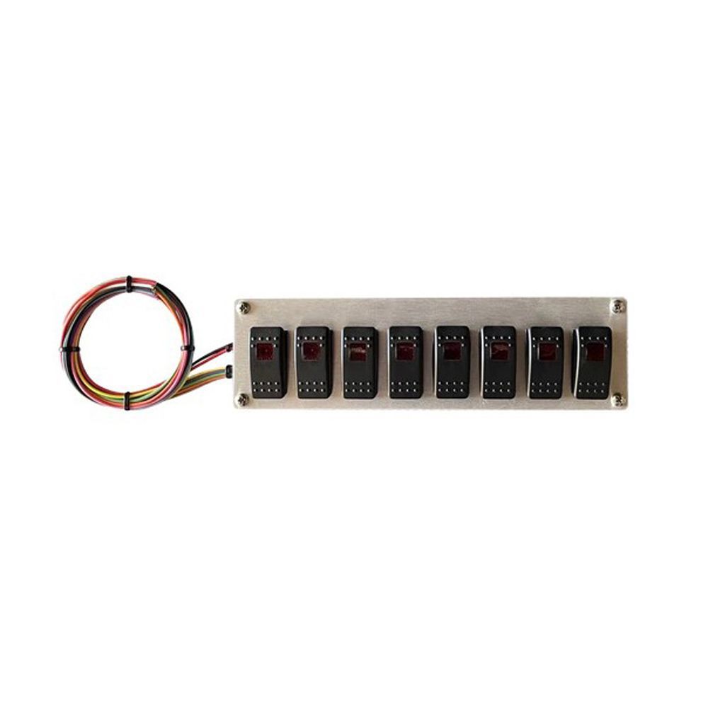 American Autowire - Rocker Switch Panel 8 Switches