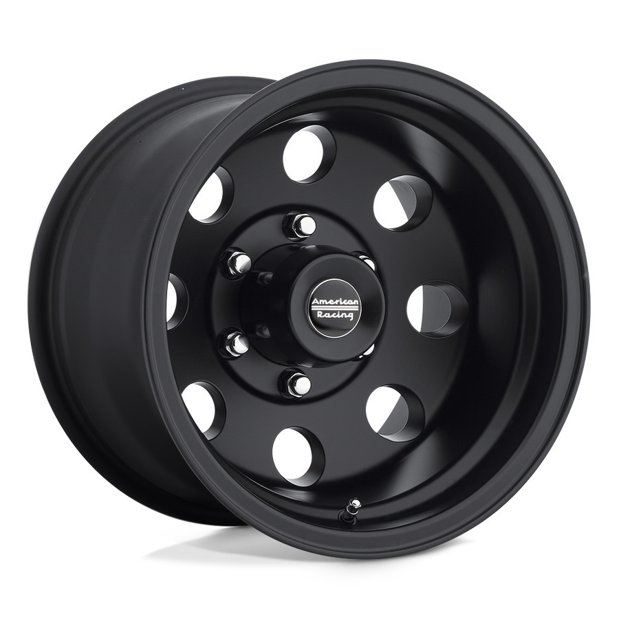 American Racing Wheels - Baja 15x8 5x139.70 Satin Black Wheel