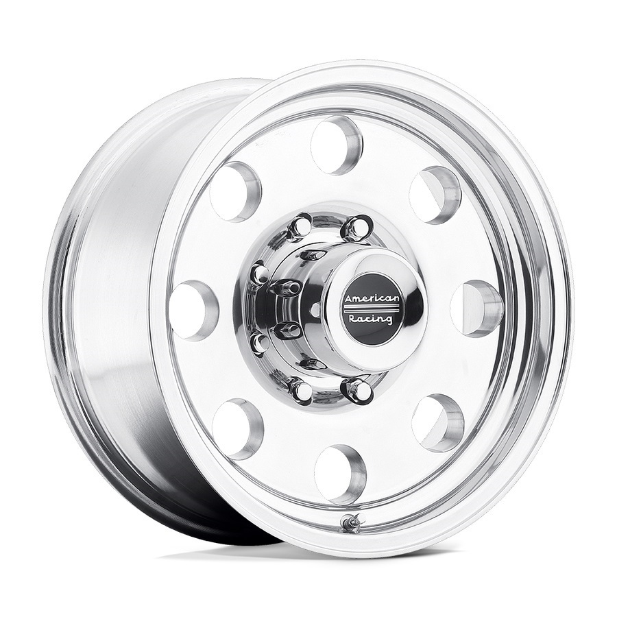 American Racing Wheels - Baja 16x8 8x165.10 Polished Wheel