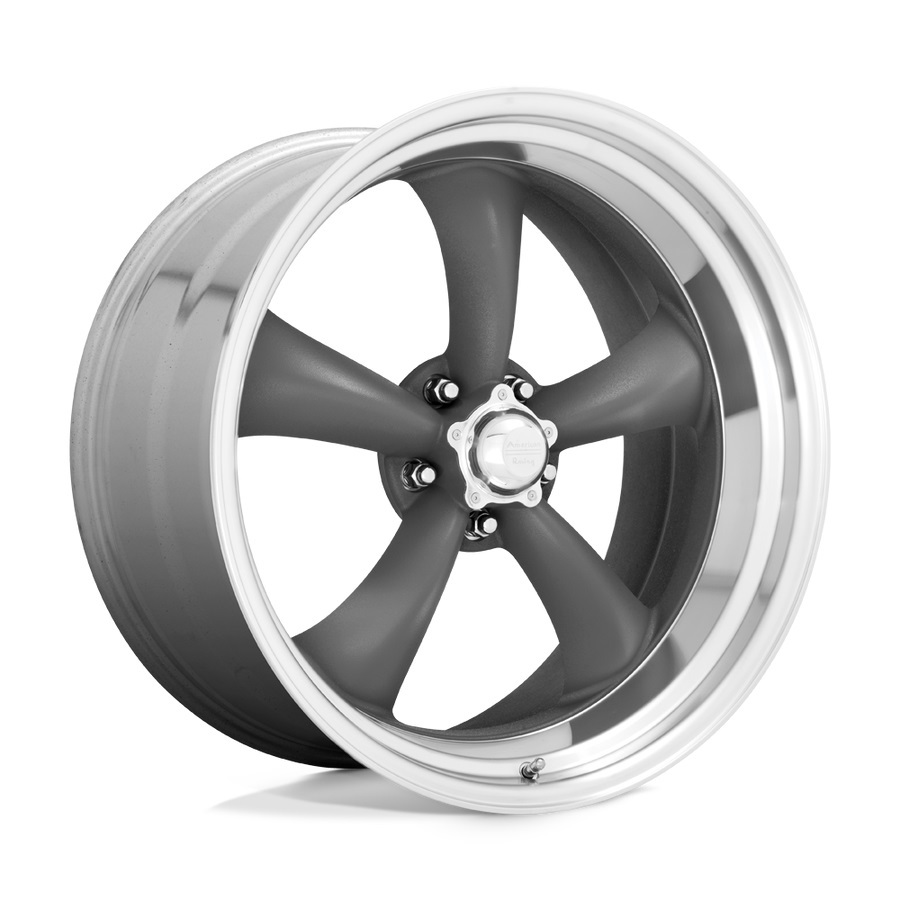 American Racing Wheels - Torq Thrust Ii 20X8 5X5 Gray W/Machin Lip Wheel