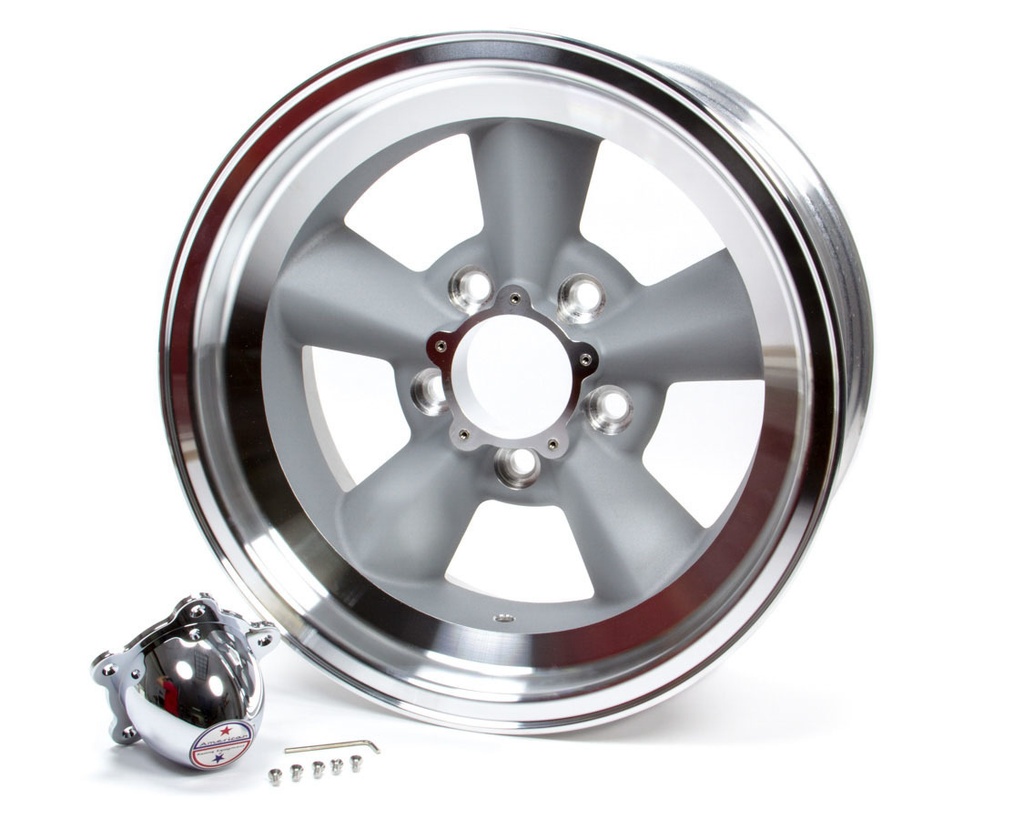 American Racing Wheels - Wheel 15X8.5 5X120.65BC Silver