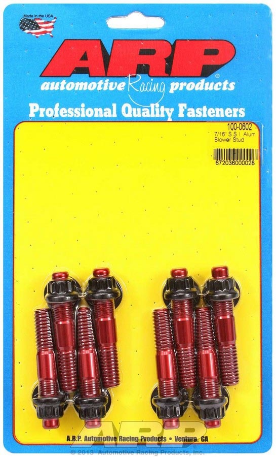 Arp - Aluminum Blower Stud Kit 7/16 X 2.500 Oal