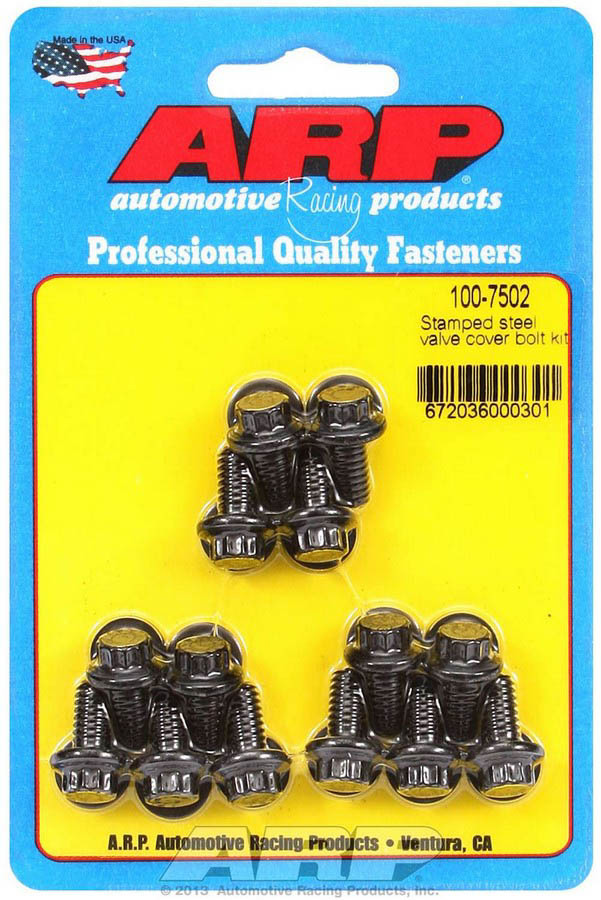 [ARP100-7502] ARP - Valve Cover Bolt Kit - 12pt - Stamped Steel