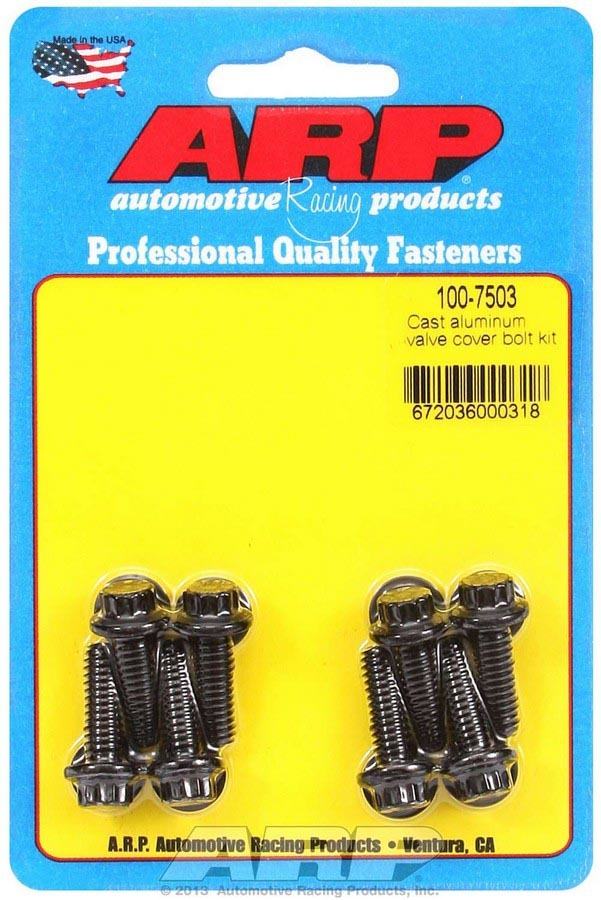 [ARP100-7503] ARP - Valve Cover Bolt Kit - 1/4-20 12pt. (8)