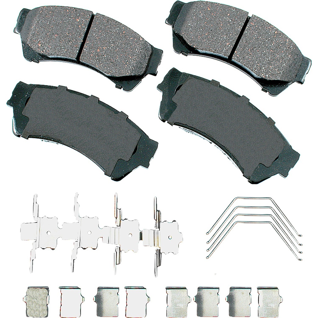 Akebono Brake Corporation - Brake Pad Front Ford Fusion 06-12 Lincoln MKZ