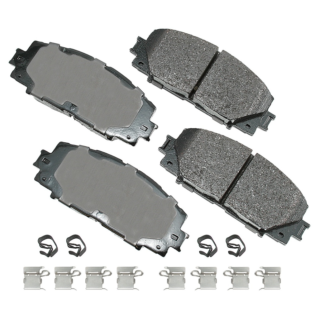 Akebono Brake Corporation - Proact Ultra-Premium Bra Ke Pads - Front